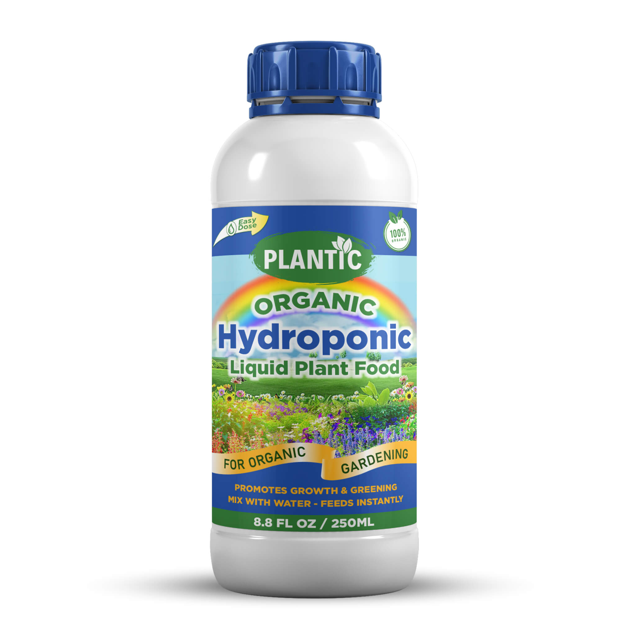 Plantic Organic Hydroponic Liquid Fertilizer For Water & Soilless Plants