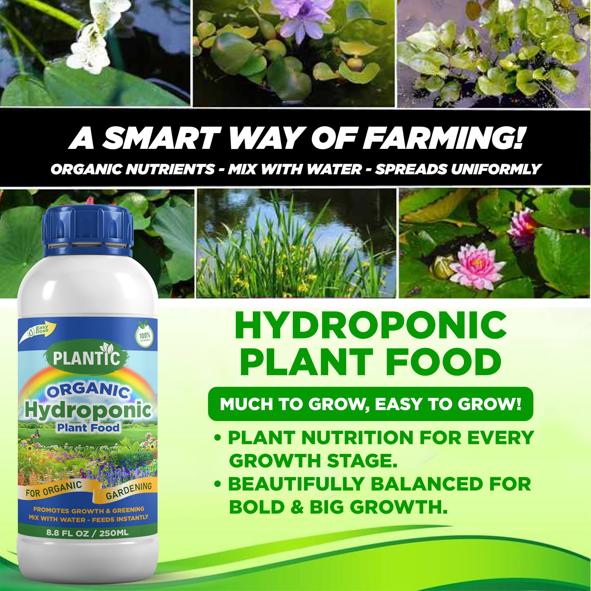  Plantic Hydroponic Fertilizer